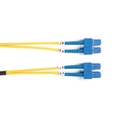 Connect OS2 9-Micron Single-Mode Fiber Optic Patch Cable - OFNR PVC