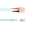 Connect OM3 50-Micron Multimode Fiber Optic Patch Cable Aqua