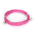 Connect OM4 50/125 Multimode Fiber Optic Patch Cable, 10/40/100Gbps - LSZH, LC-LC, Erika Violet